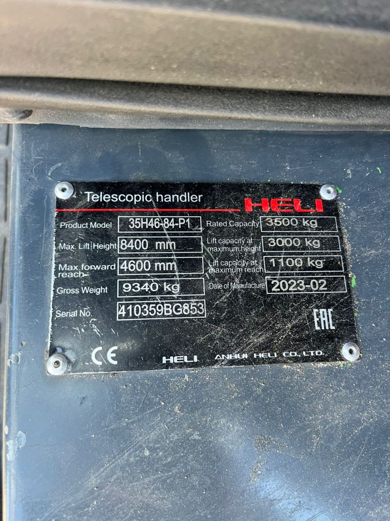 HELI 35H46-84-P1 Погрузчик телескопический