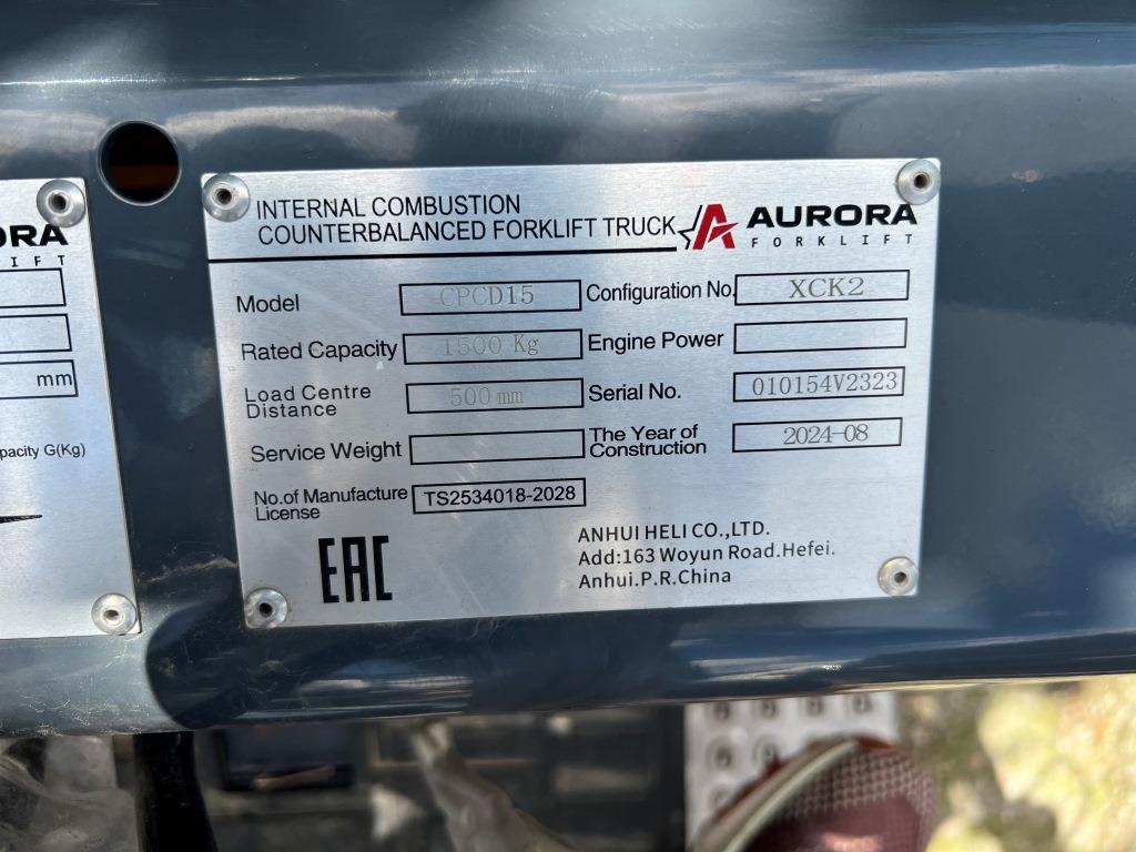 AURORA CPCD15 Автопогрузчик вилочный