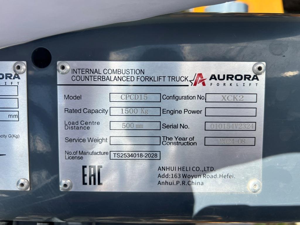 AURORA CPCD15 Автопогрузчик вилочный